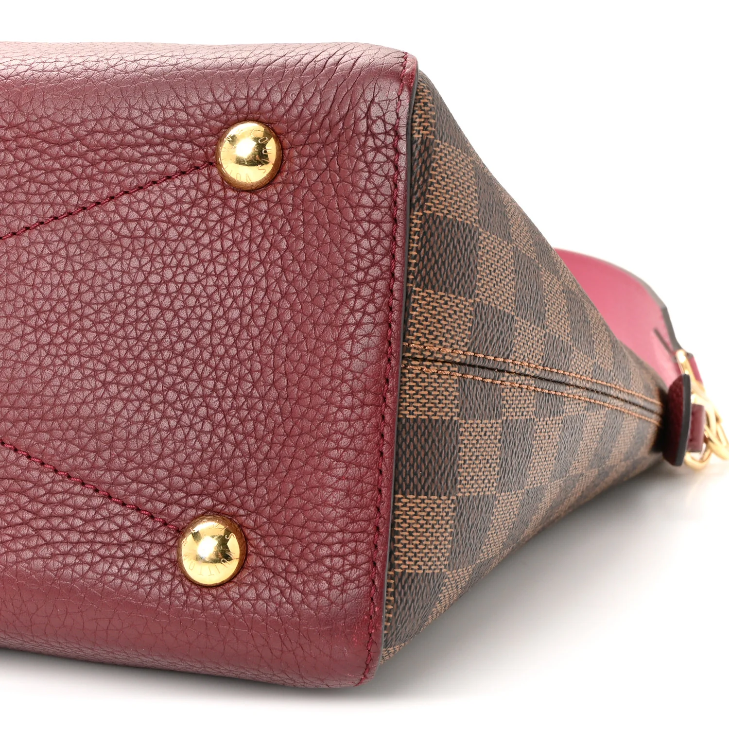 Damier Ebene Cuir Taurillon Hyde Park Fuchsia - Image 9