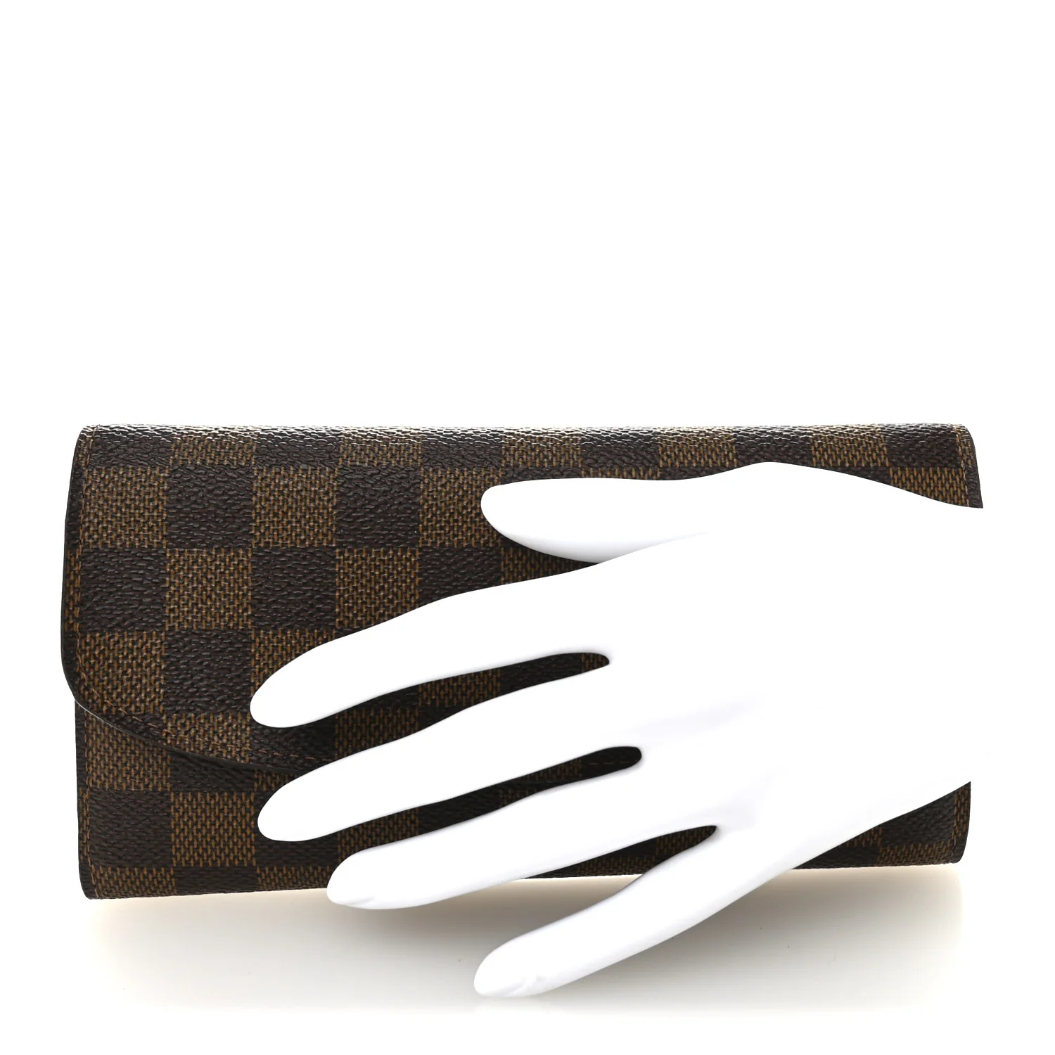 Damier Ebene Emilie Wallet Red - Image 2