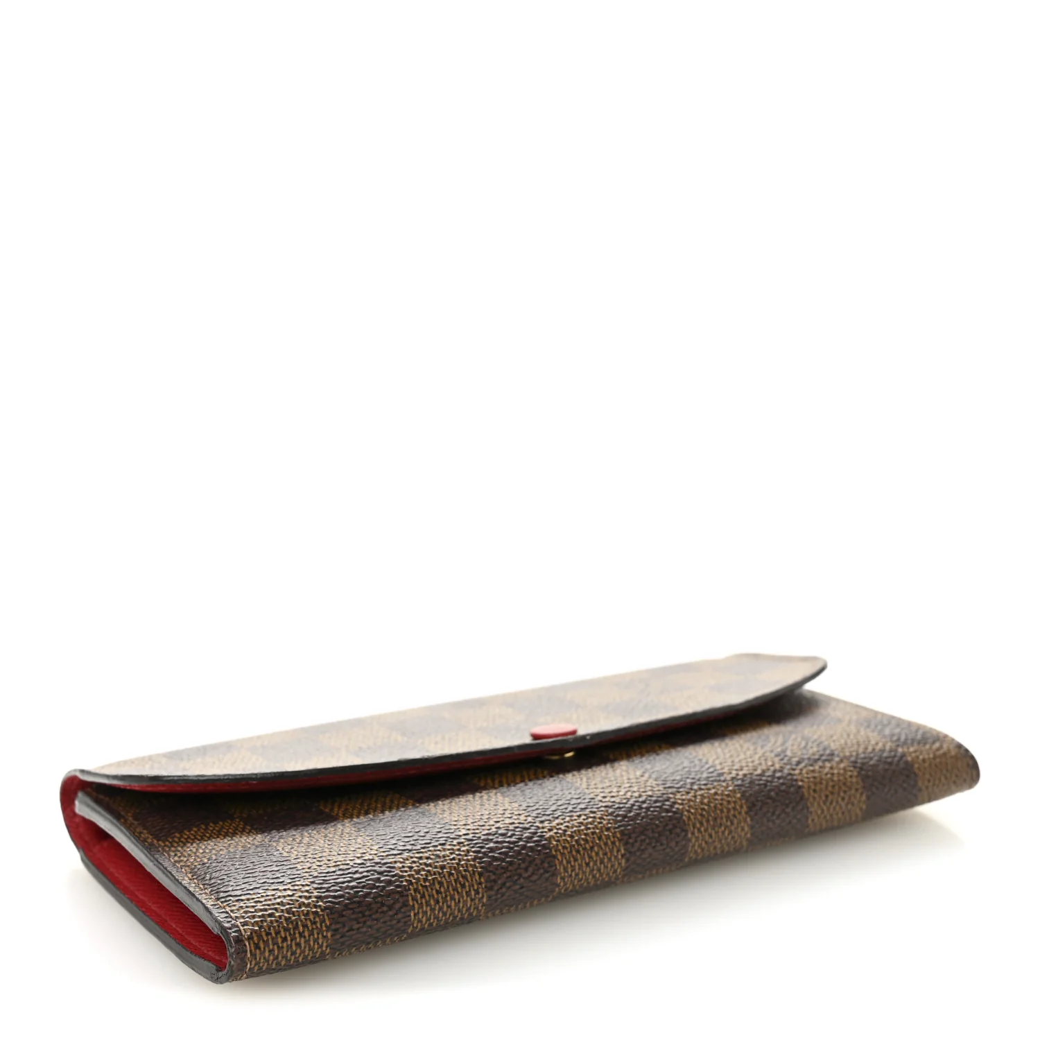 Damier Ebene Emilie Wallet Red - Image 4