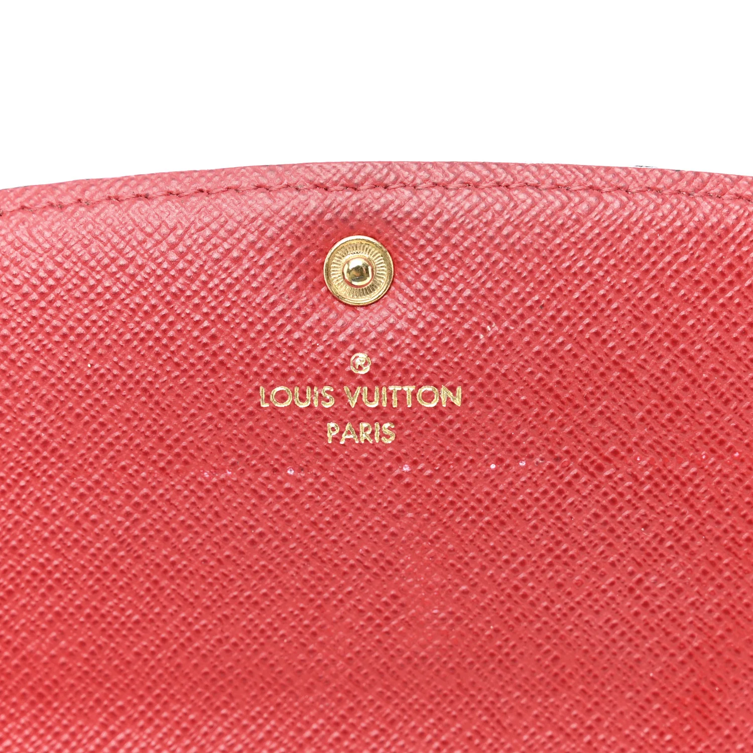 Damier Ebene Emilie Wallet Red - Image 6