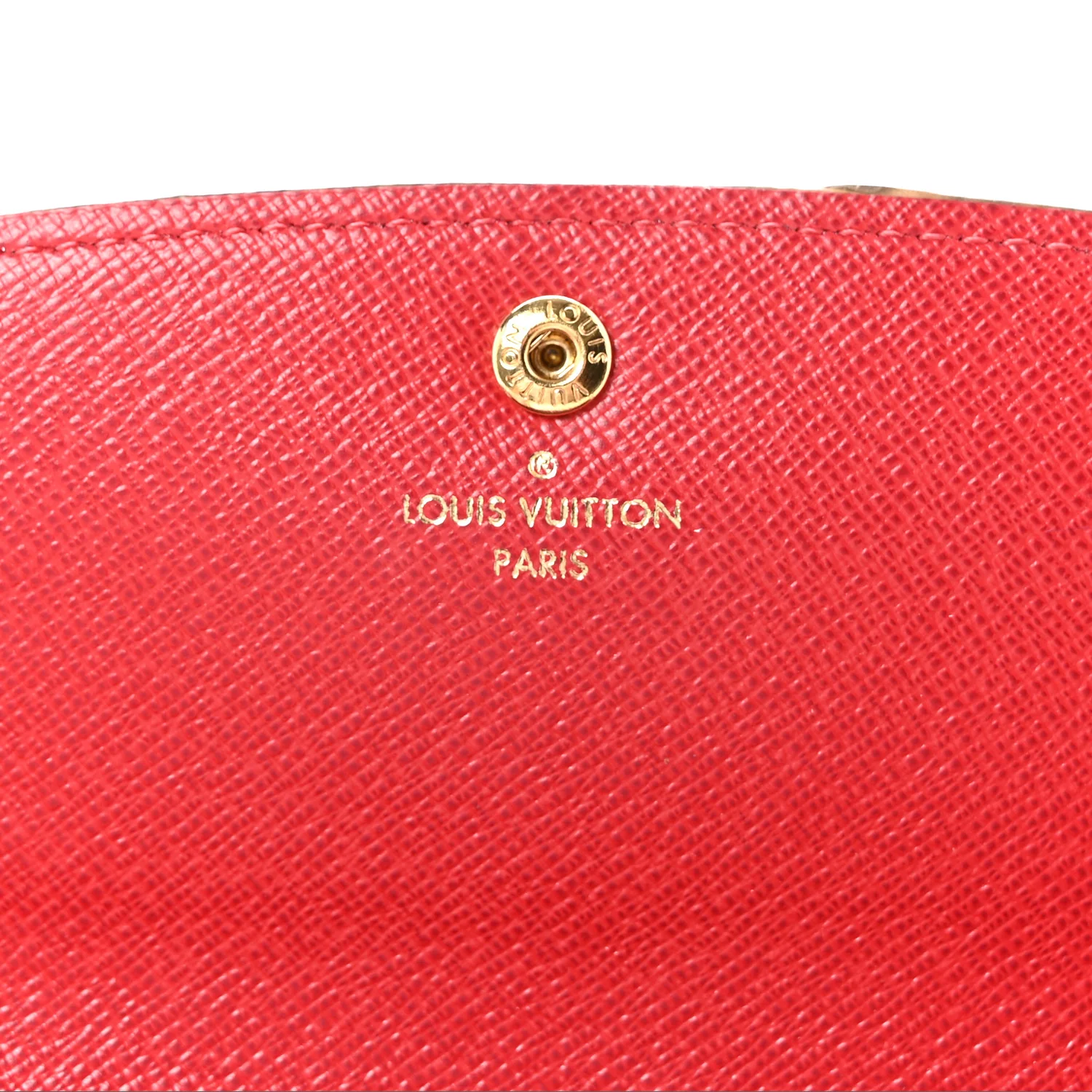 Damier Ebene Emilie Wallet Red - Image 6