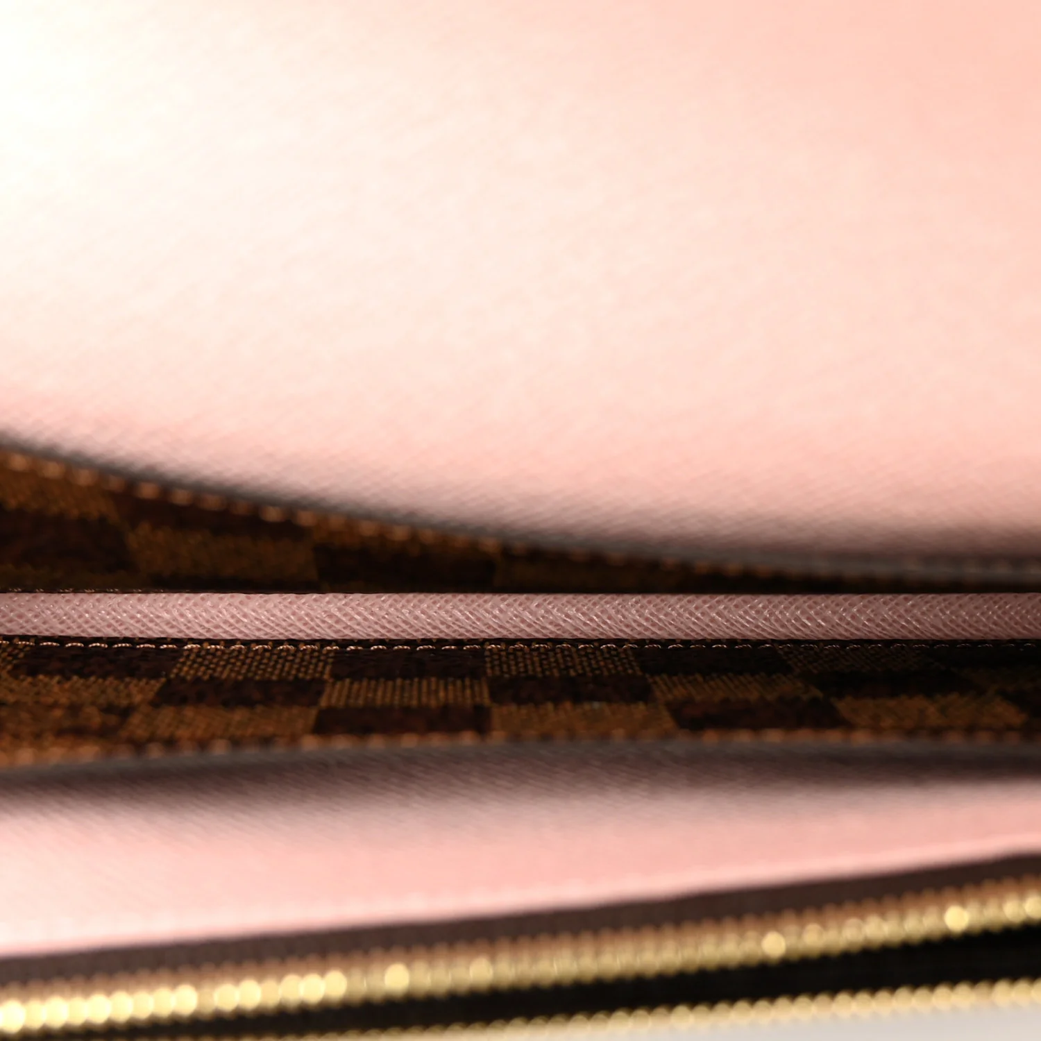 Damier Ebene Emilie Wallet Rose Ballerine - Image 5
