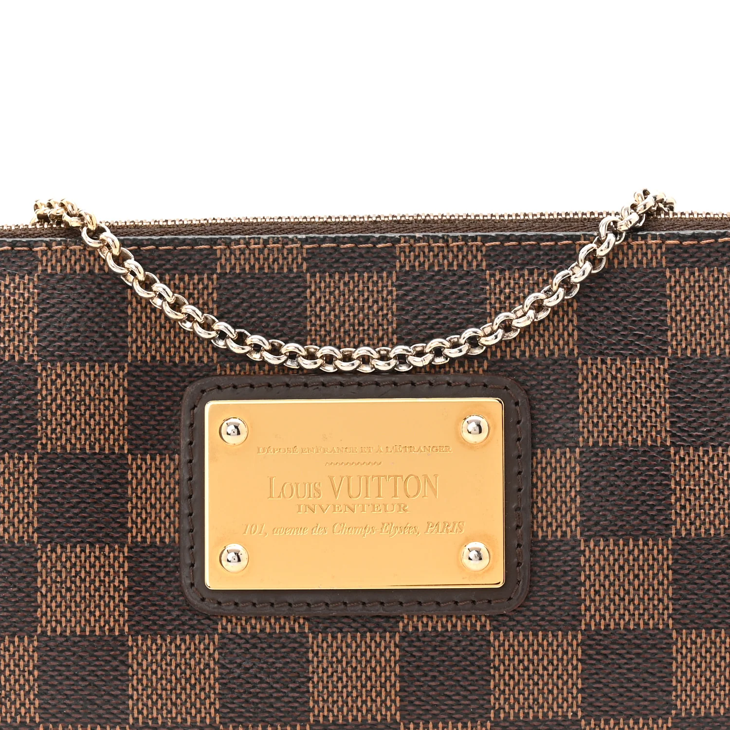 Damier Ebene Eva Clutch - Image 8