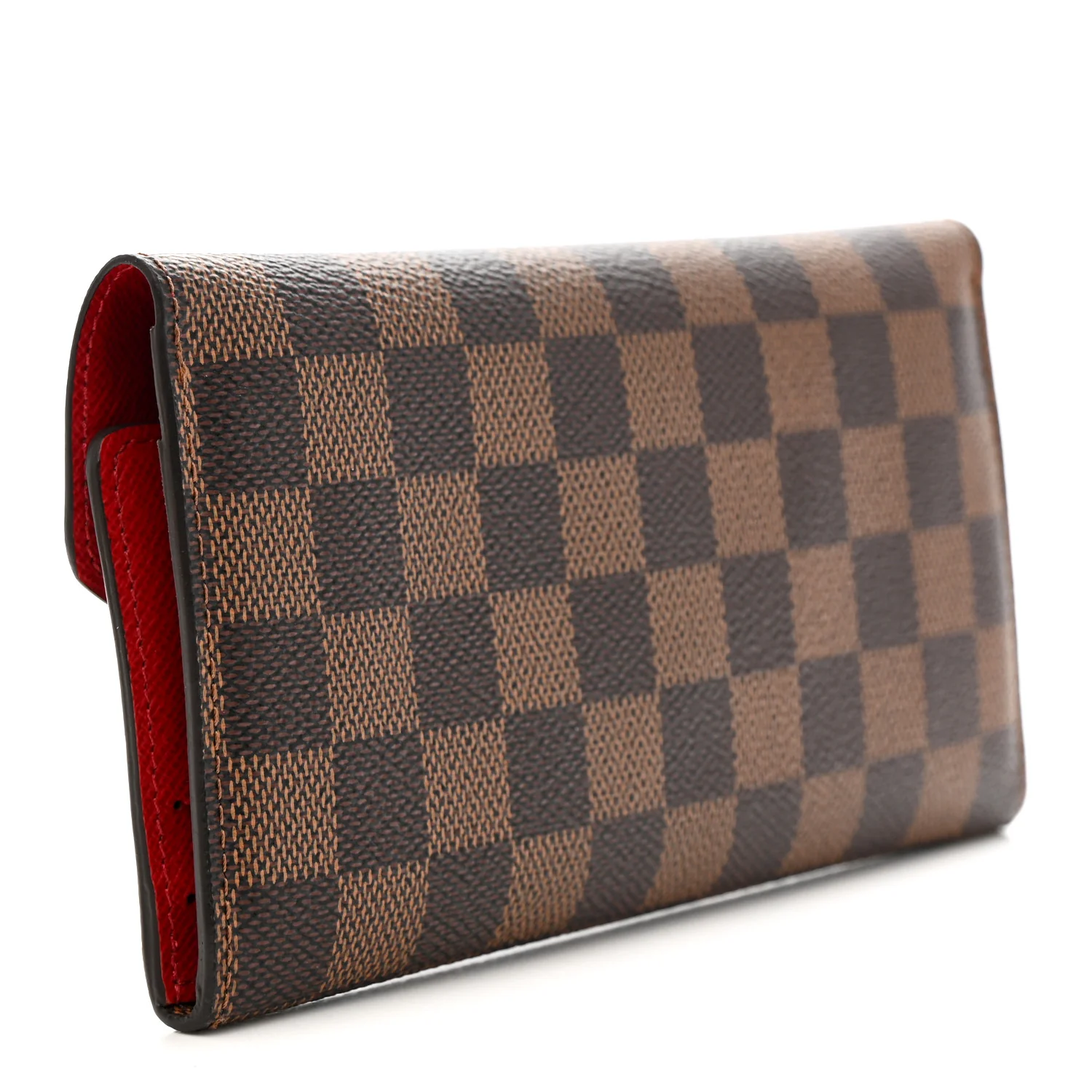 Damier Ebene Josephine Wallet Red - Image 3