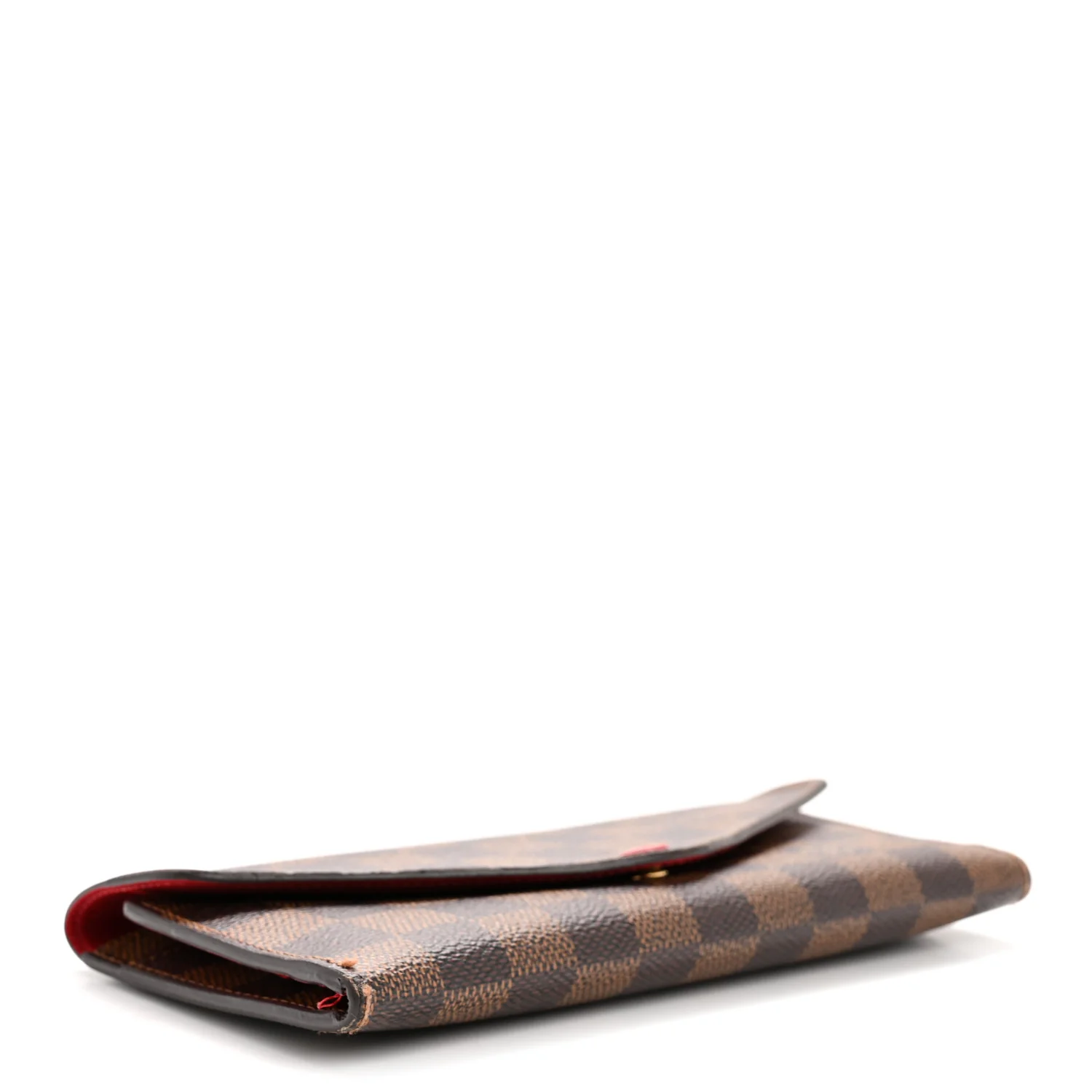 Damier Ebene Josephine Wallet Red - Image 4