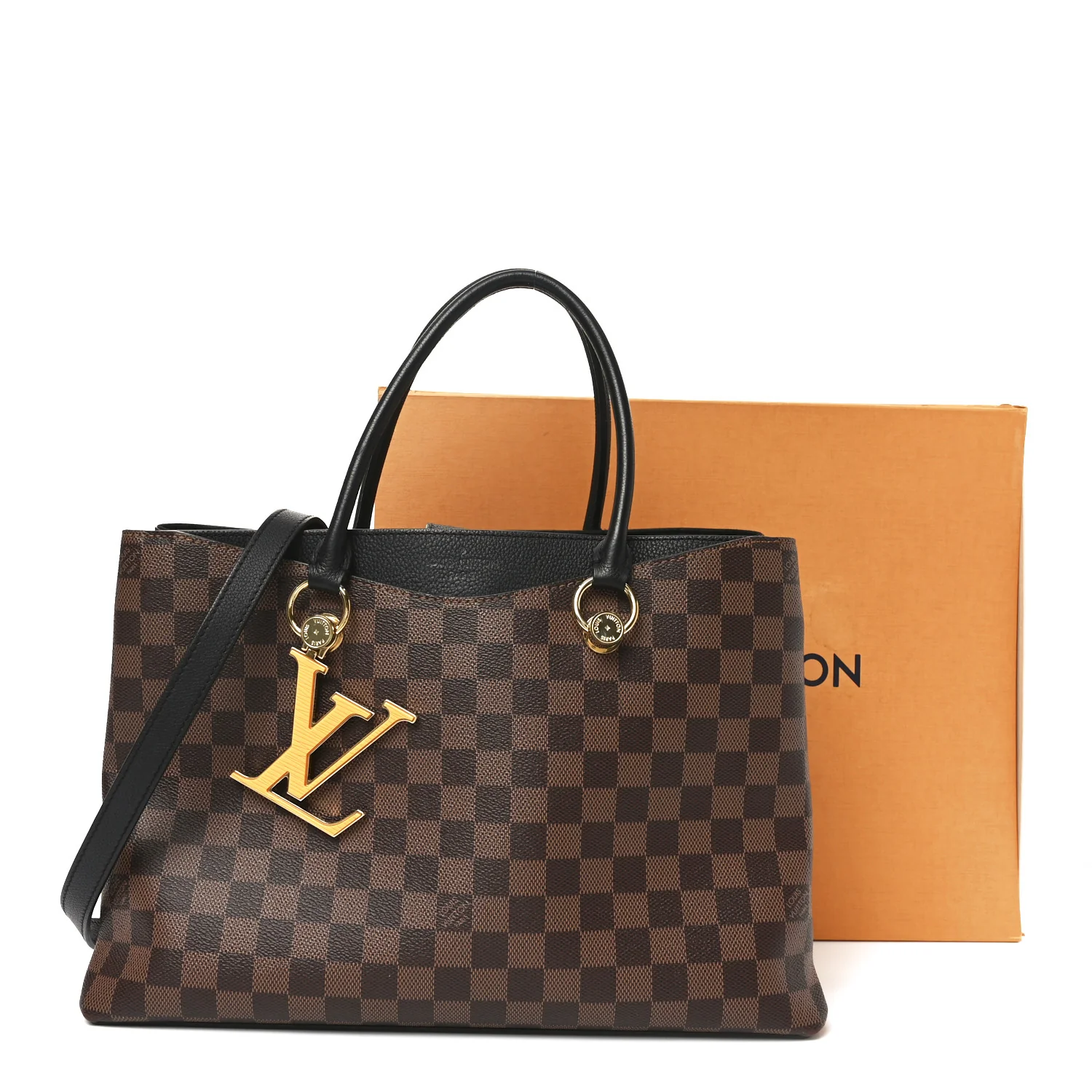 Damier Ebene LV Riverside Black - Image 10