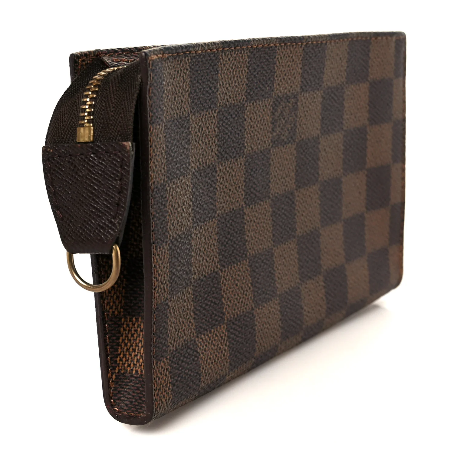 Damier Ebene Marais Bucket Pouch - Image 3