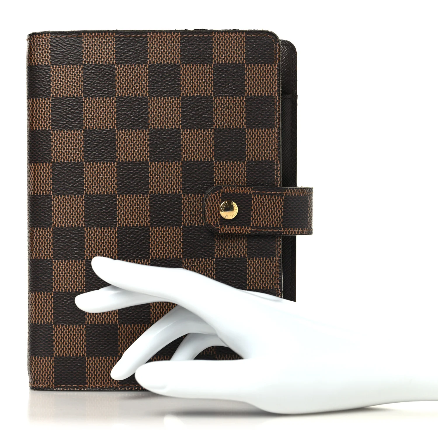 Damier Ebene Medium Ring Agenda Cover - Image 2