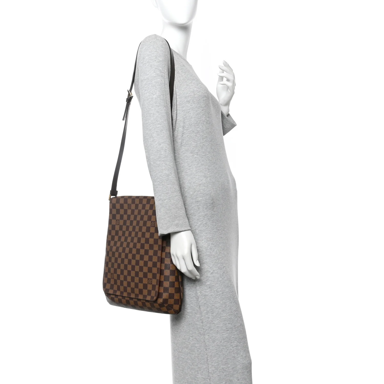 Damier Ebene Musette GM - Image 2