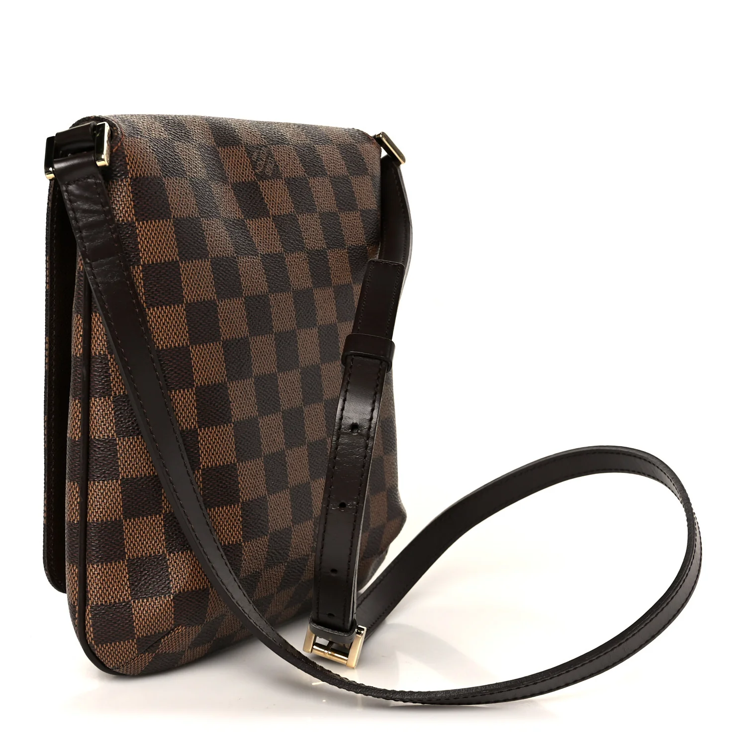 Damier Ebene Musette Salsa Long Strap - Image 3