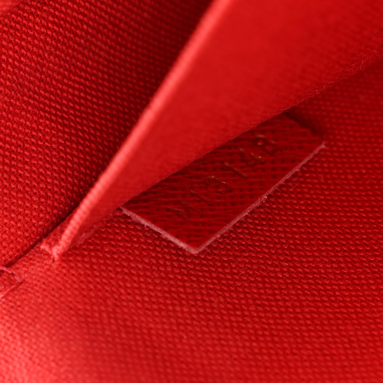 Damier Ebene My LV World Tour Pochette Felicie Chain Wallet Coquelicot - Image 8