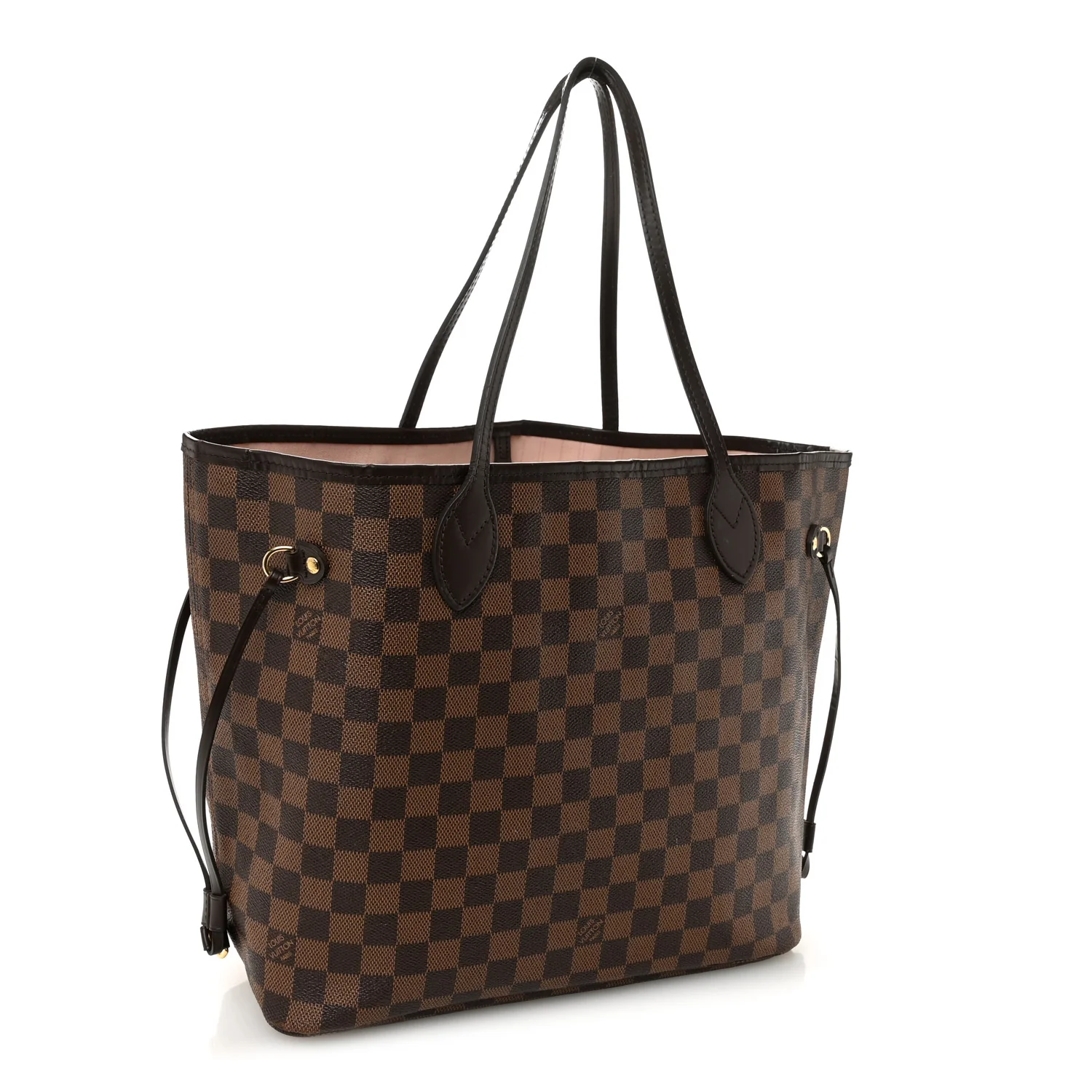 Damier Ebene Neo Neverfull MM Rose Ballerine - Image 4