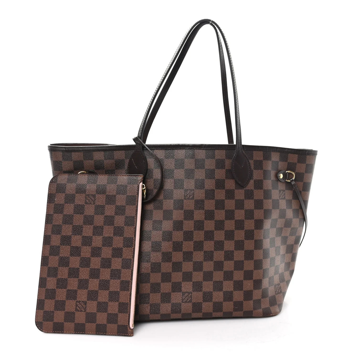 Damier Ebene Neo Neverfull MM Rose Ballerine - Image 3