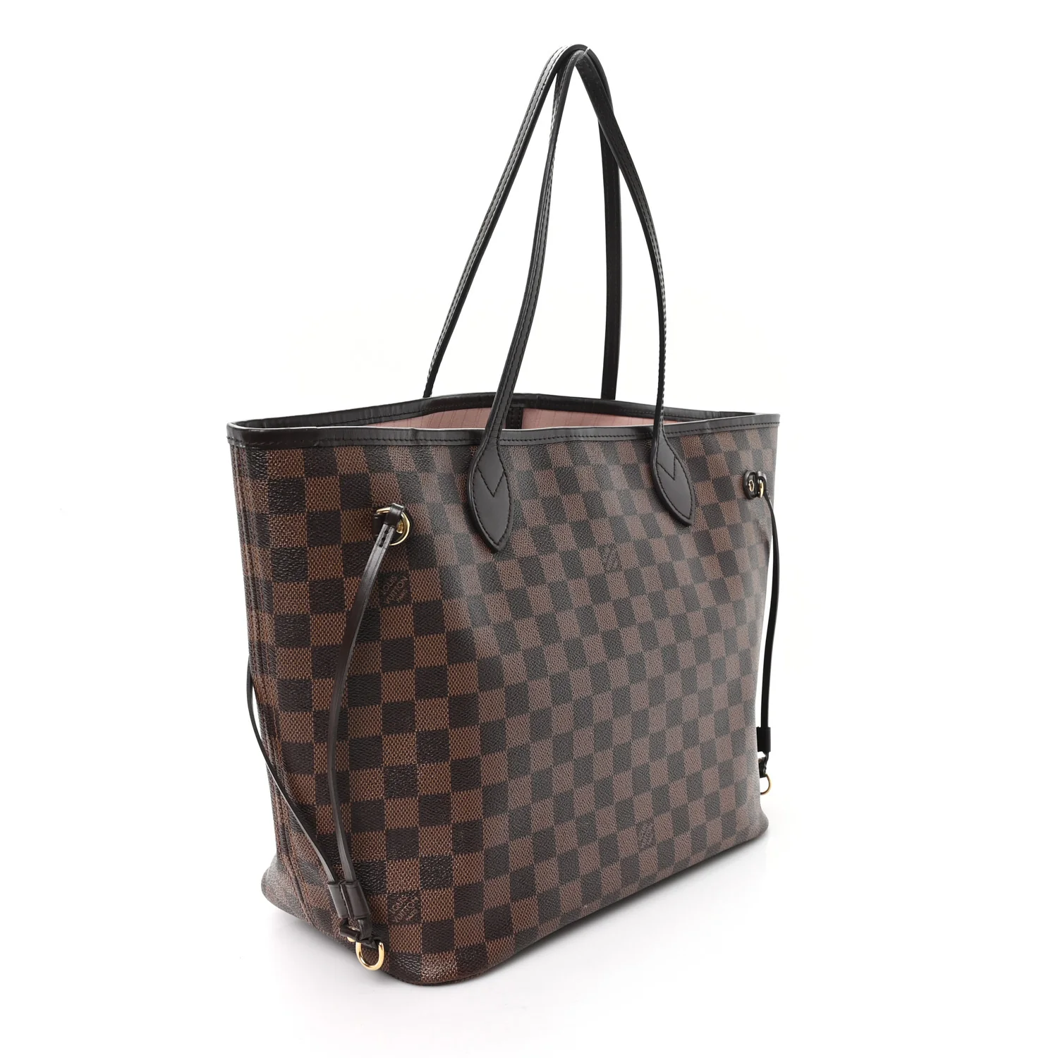 Damier Ebene Neo Neverfull MM Rose Ballerine - Image 4