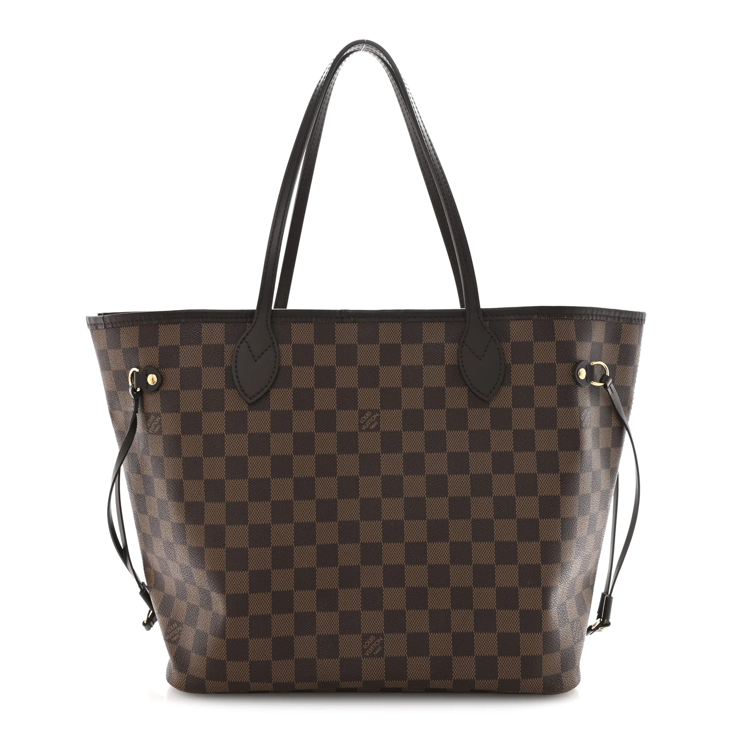 Damier Ebene Neo Neverfull MM Rose Ballerine