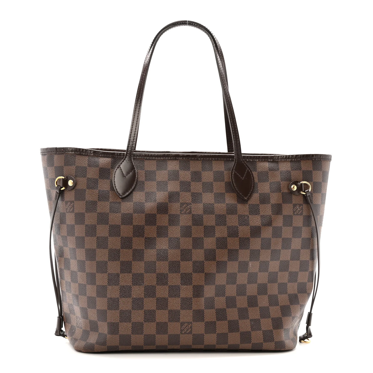 Damier Ebene Neo Neverfull MM Rose Ballerine