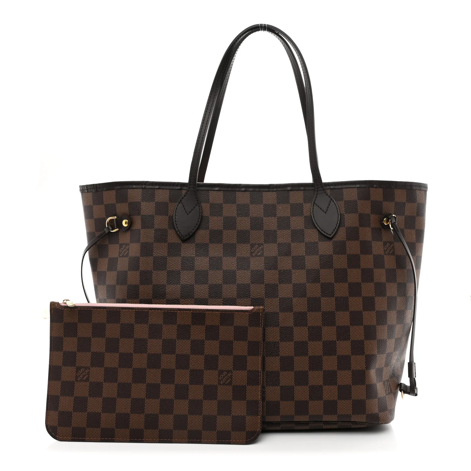 Damier Ebene Neo Neverfull MM Rose Ballerine - Image 4