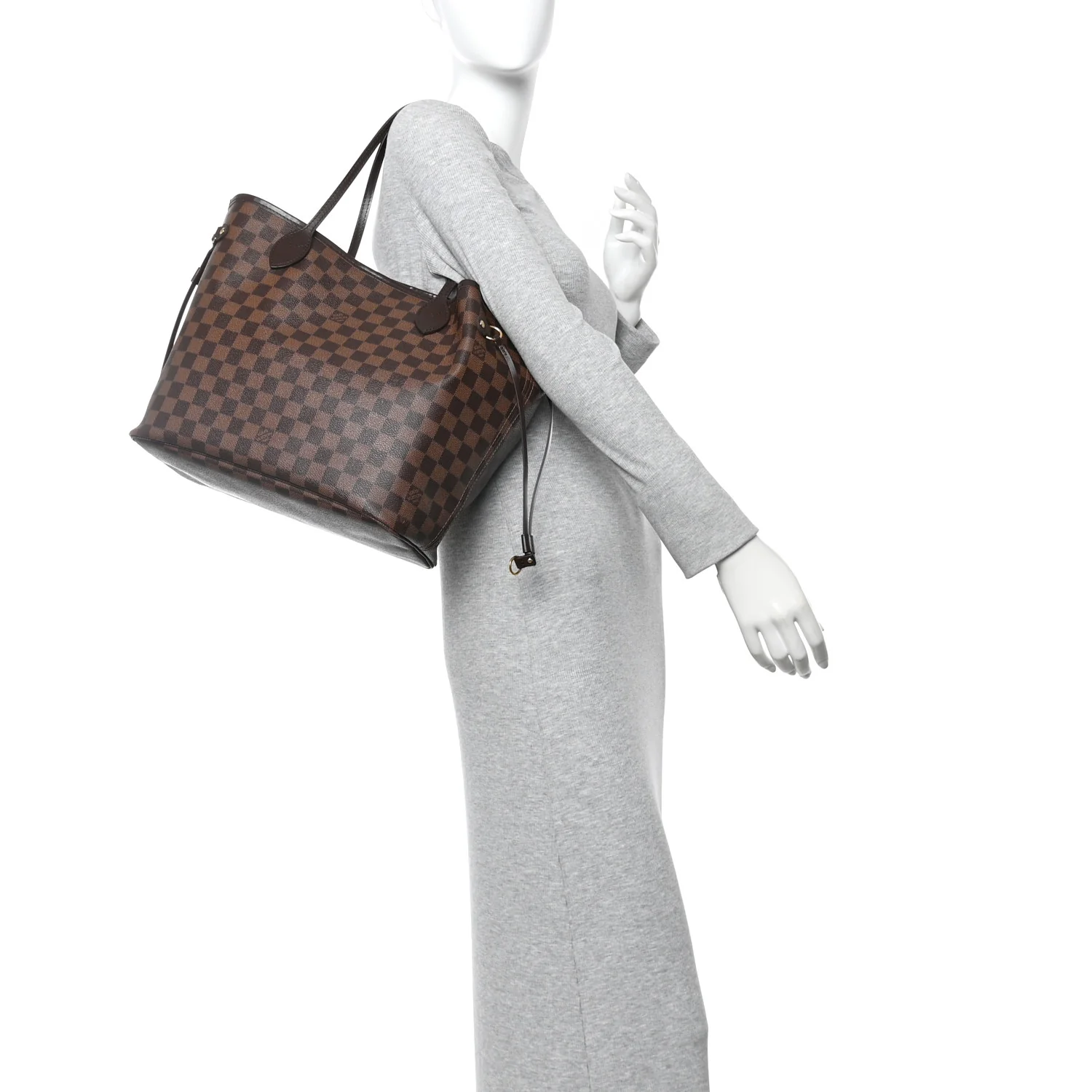 Damier Ebene Neo Neverfull MM Rose Ballerine - Image 2