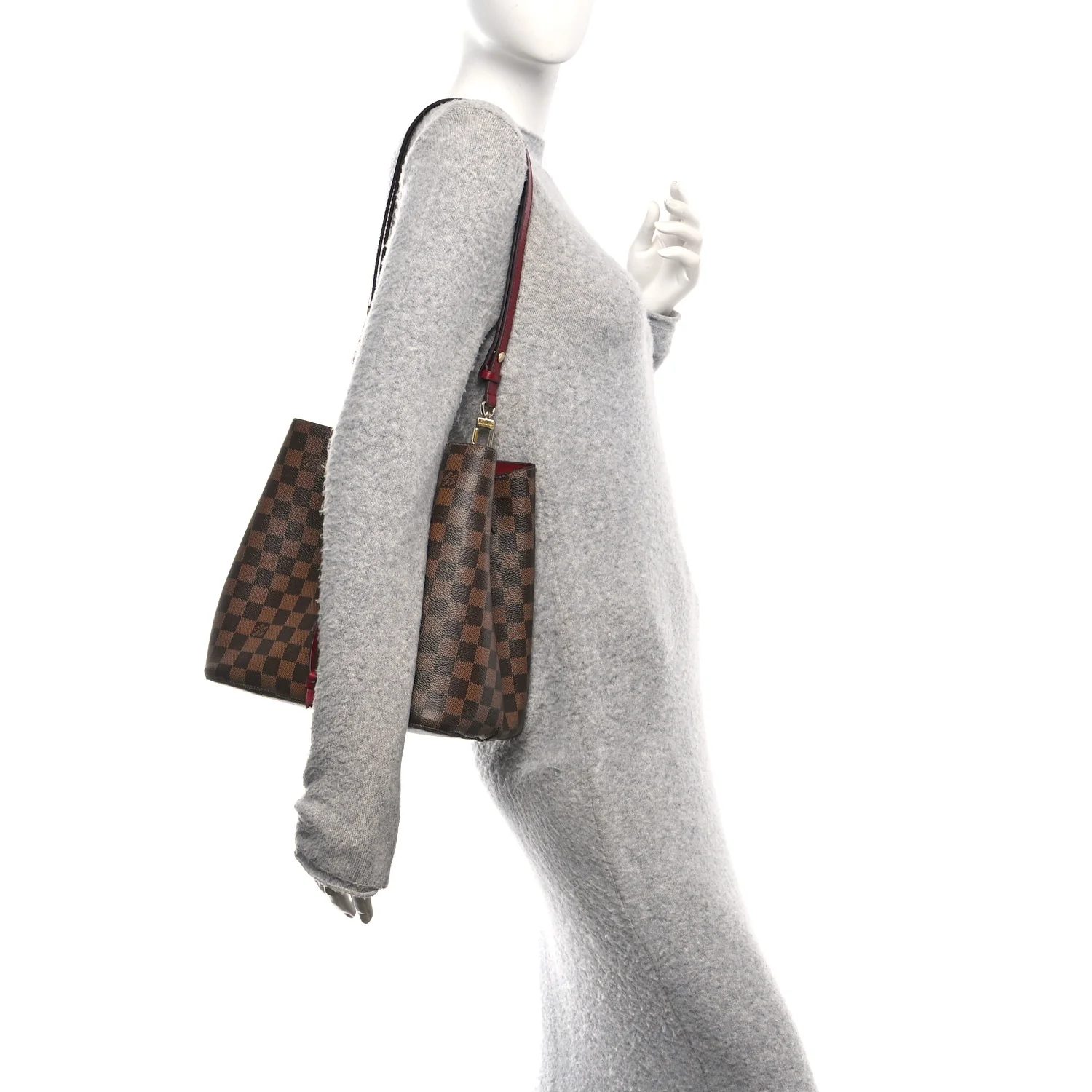 Damier Ebene Neonoe MM Cherry Berry - Image 2