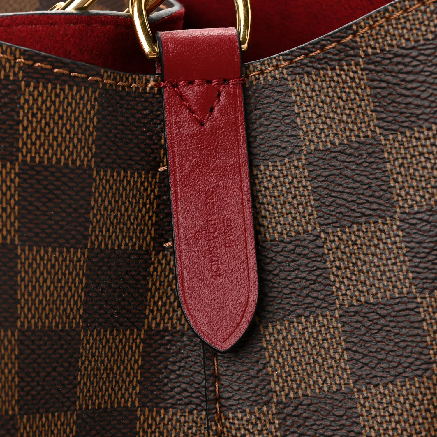 Damier Ebene Neonoe MM Cherry Berry - Image 6
