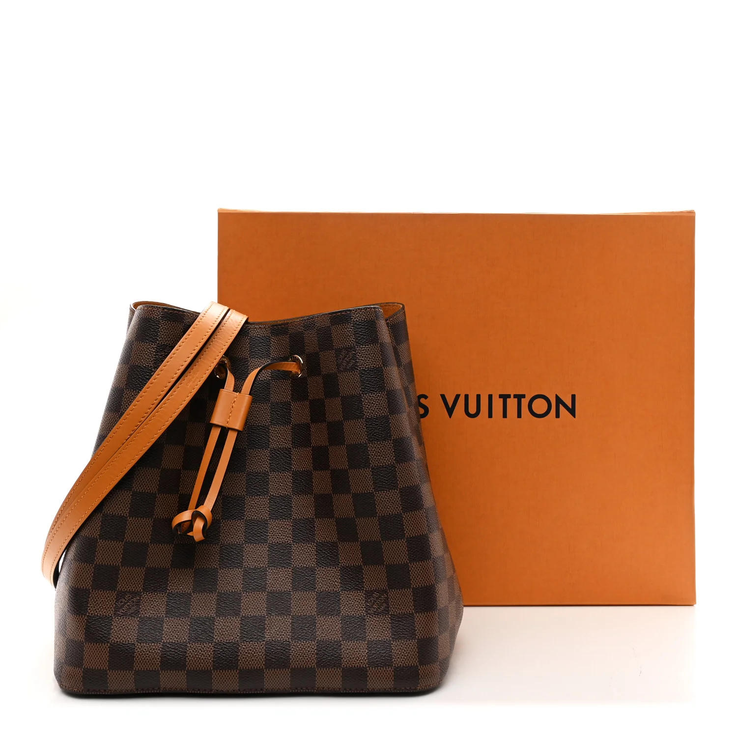 Damier Ebene Neonoe MM Safran - Image 11