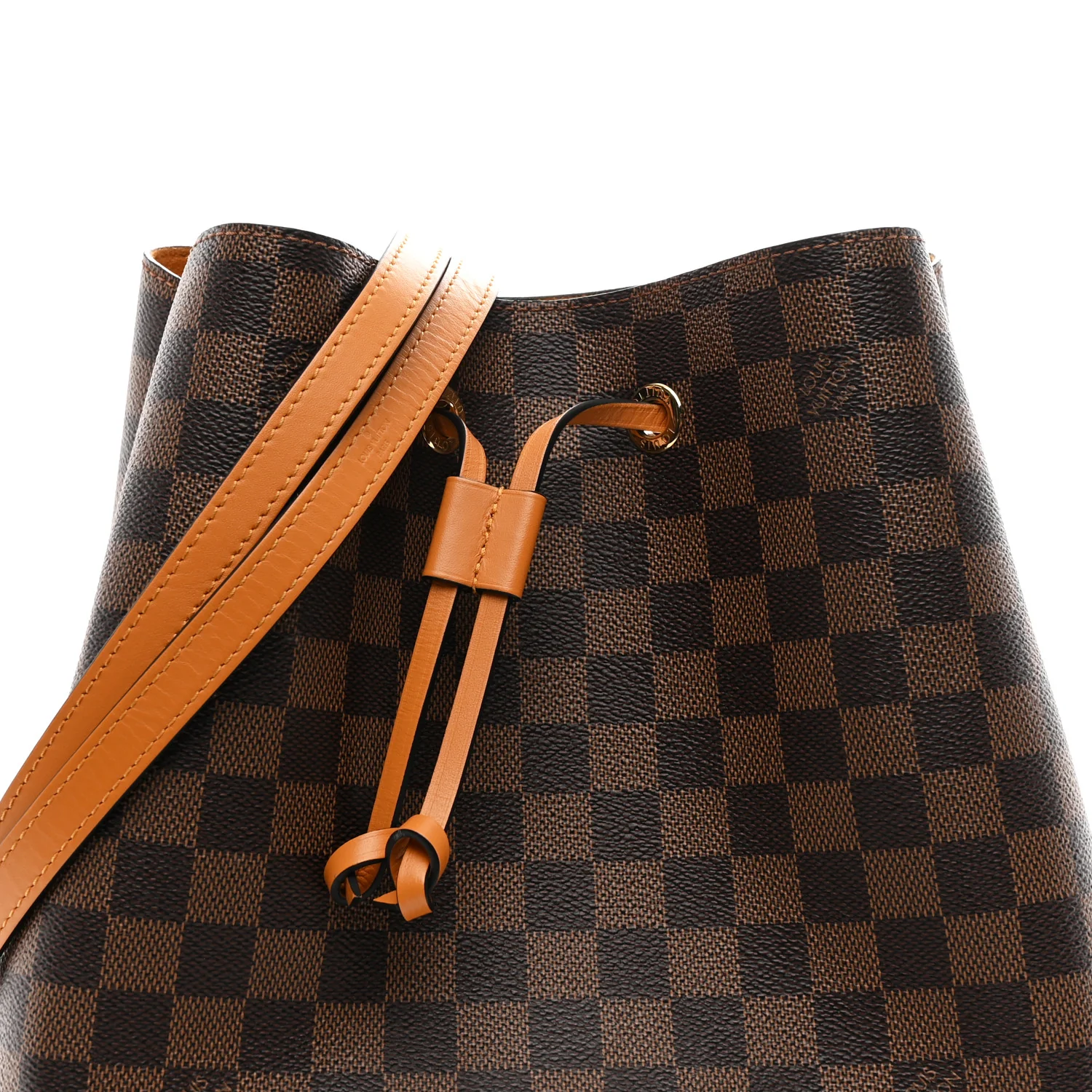 Damier Ebene Neonoe MM Safran - Image 8