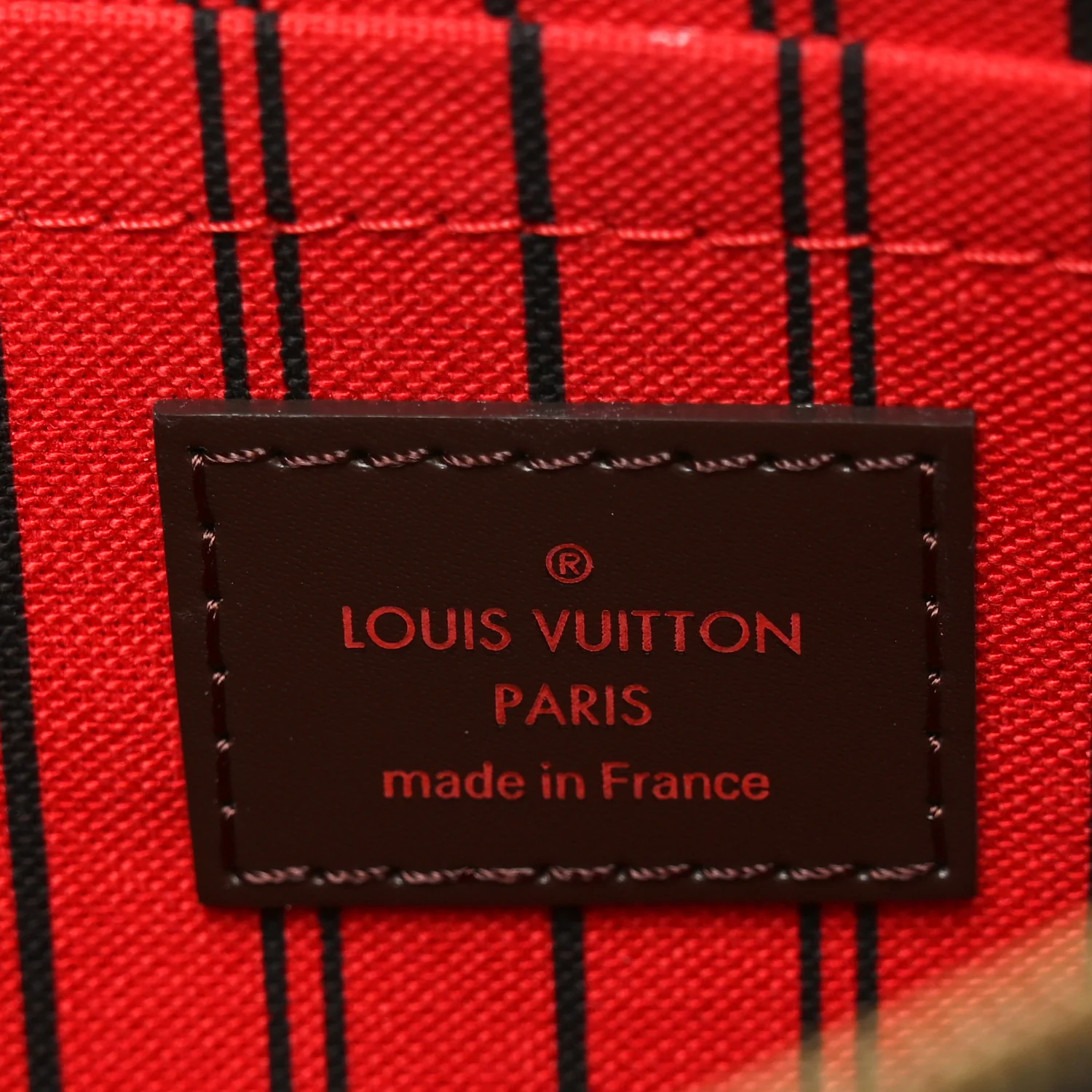 Damier Ebene Neverfull MM GM Pochette - Image 6
