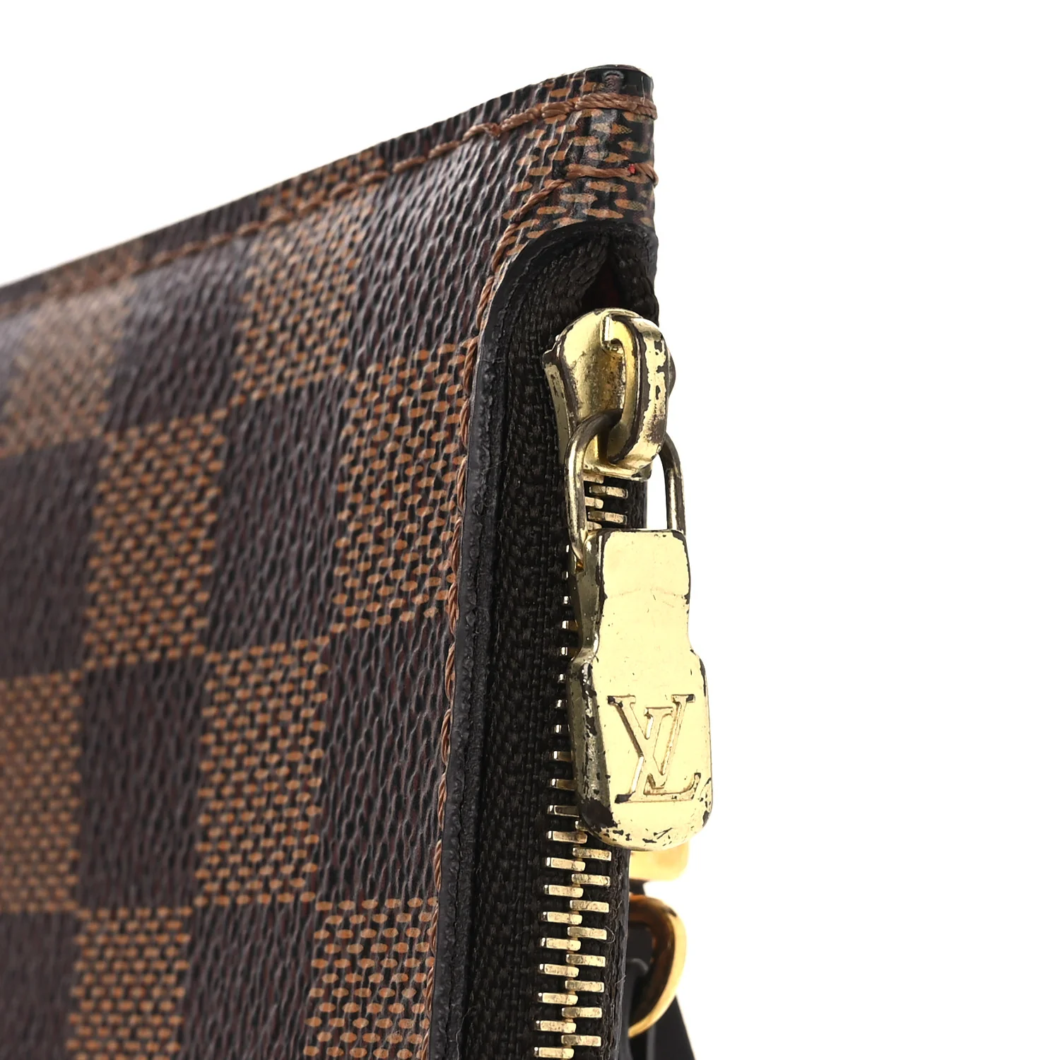 Damier Ebene Neverfull MM GM Pochette - Image 7