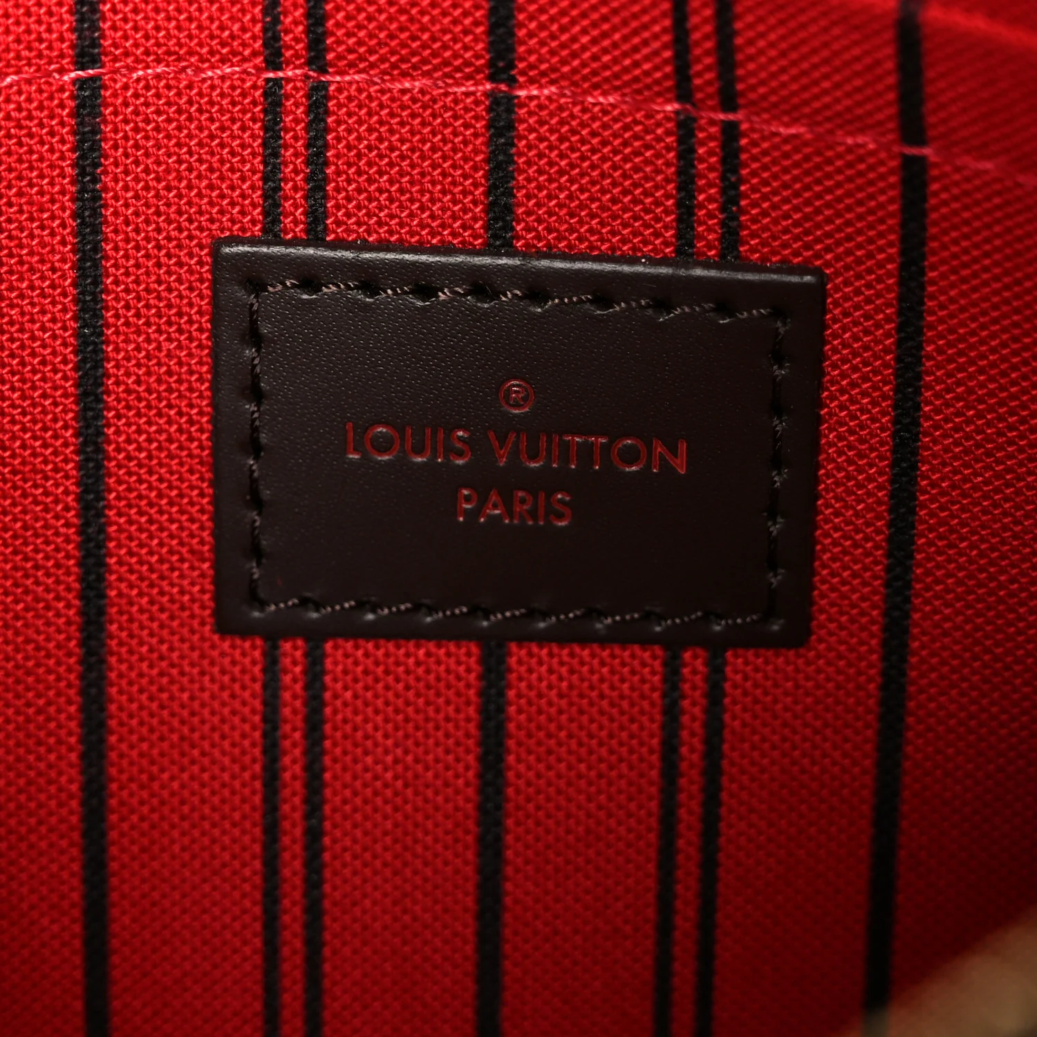 Damier Ebene Neverfull MM GM Pochette - Image 6