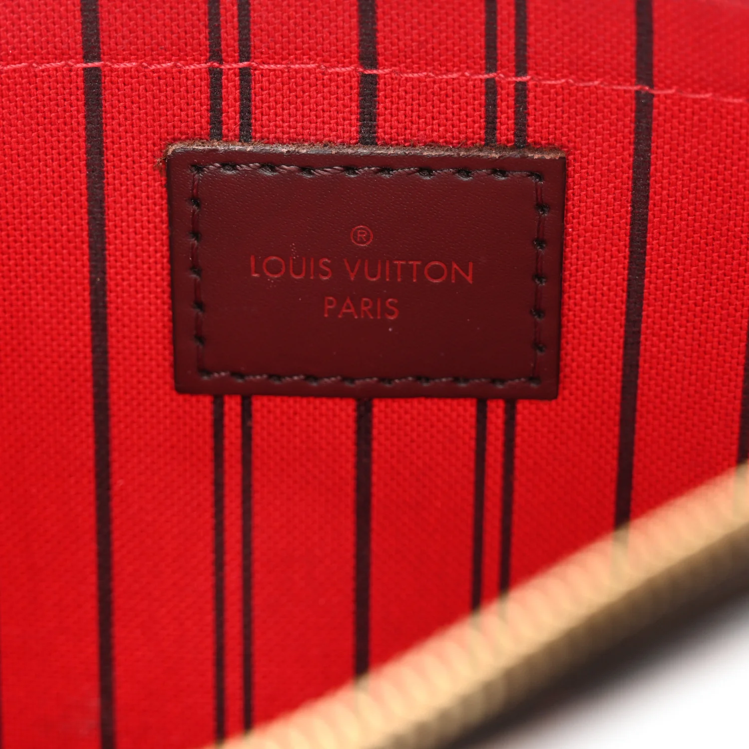 Damier Ebene Neverfull MM GM Pochette - Image 6