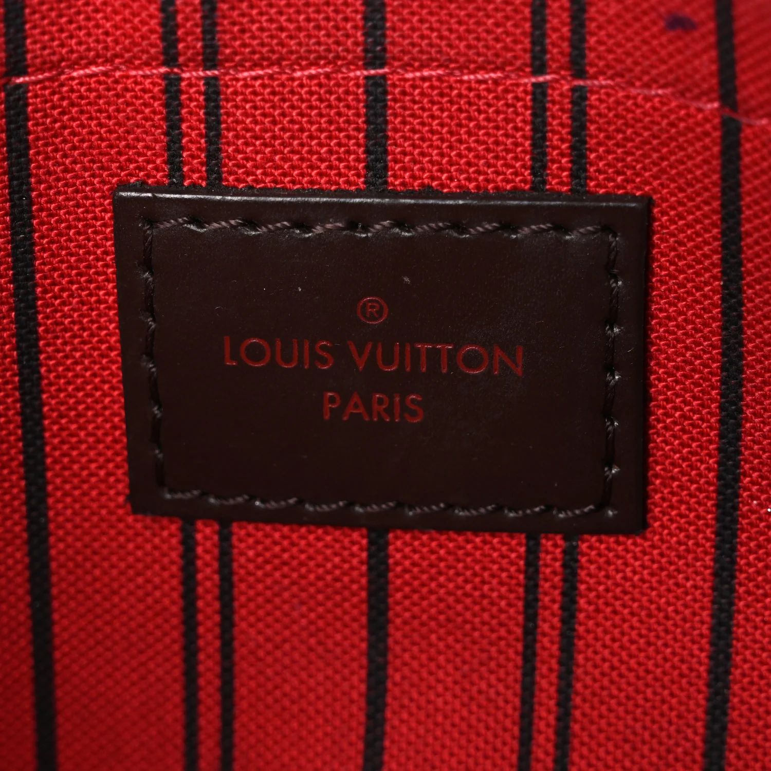 Damier Ebene Neverfull MM GM Pochette - Image 7