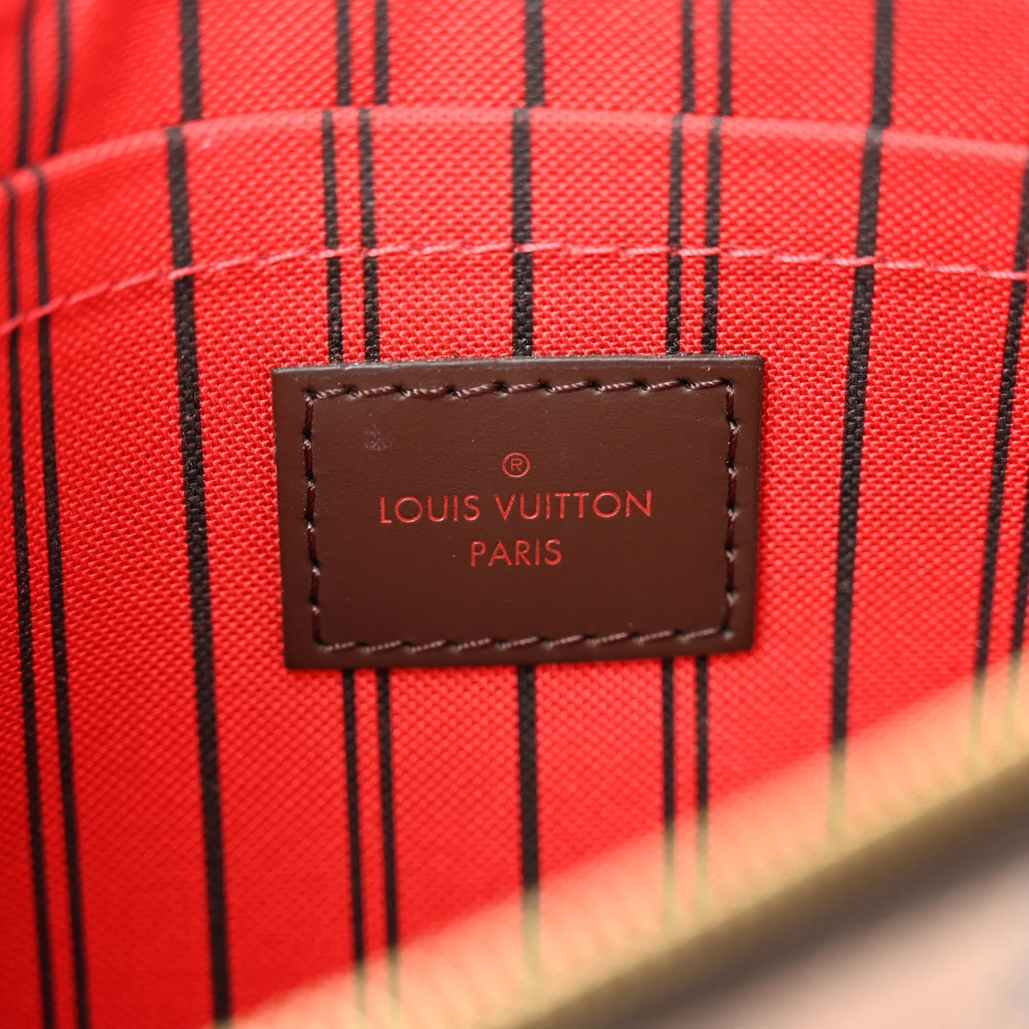 Damier Ebene Neverfull MM GM Pochette - Image 6