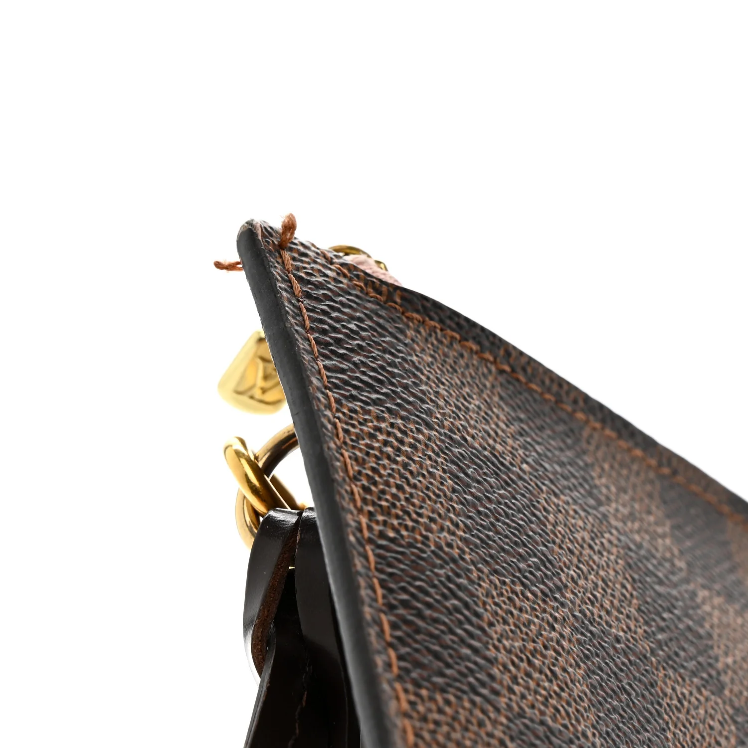 Damier Ebene Neverfull MM GM Pochette Rose Ballerine - Image 10