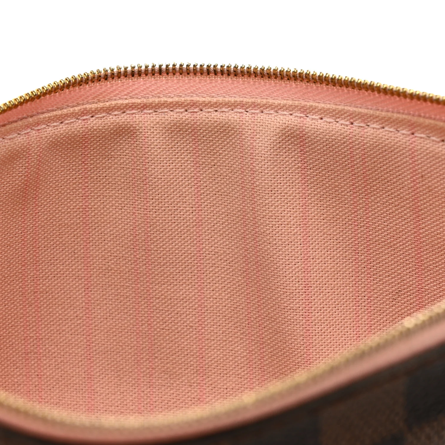 Damier Ebene Neverfull MM GM Pochette Rose Ballerine - Image 9