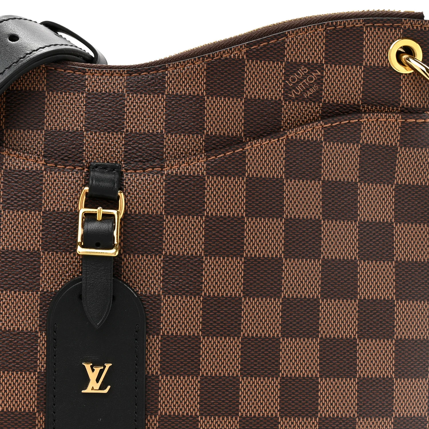 Damier Ebene Odeon MM Black - Image 7