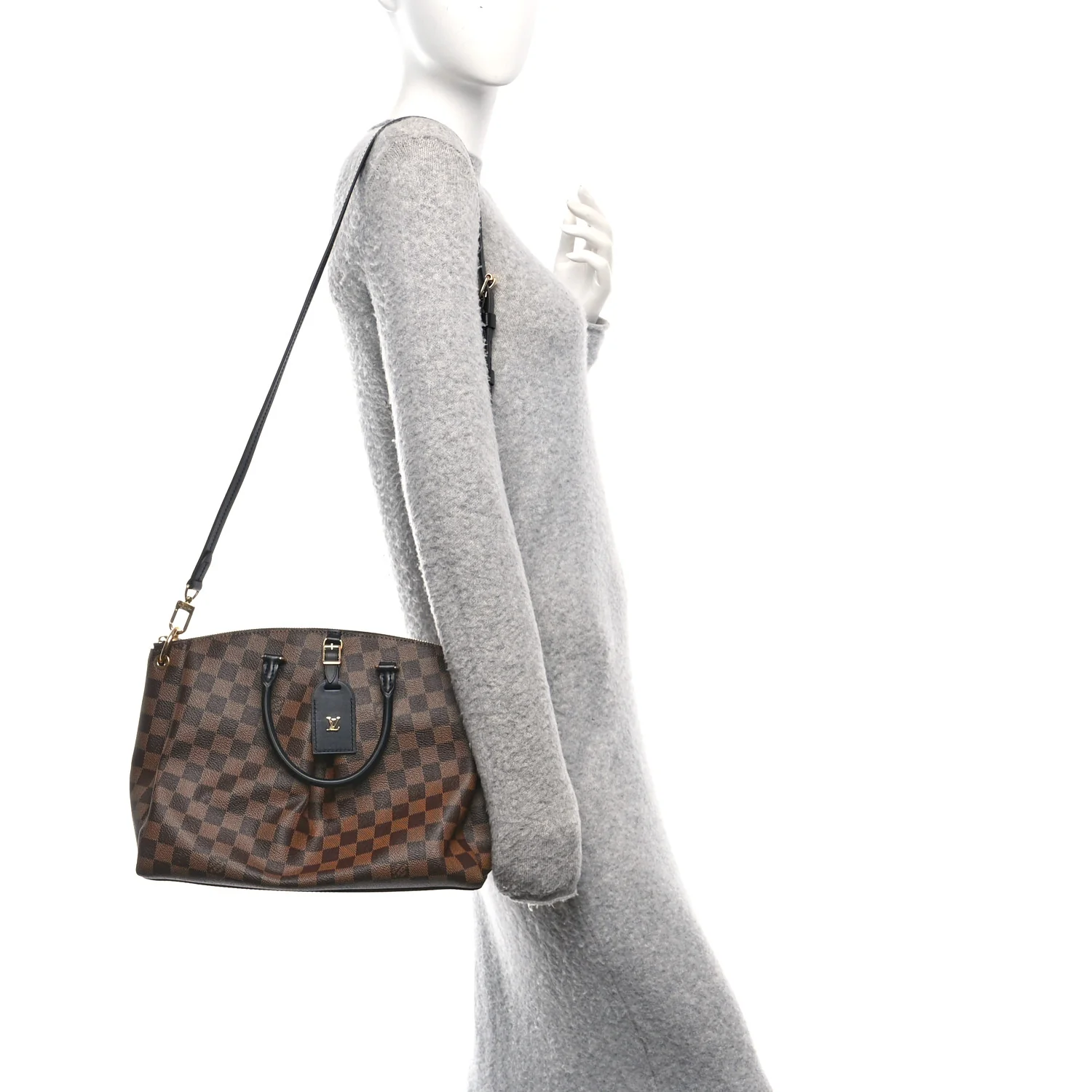 Damier Ebene Odeon Tote MM Black - Image 2