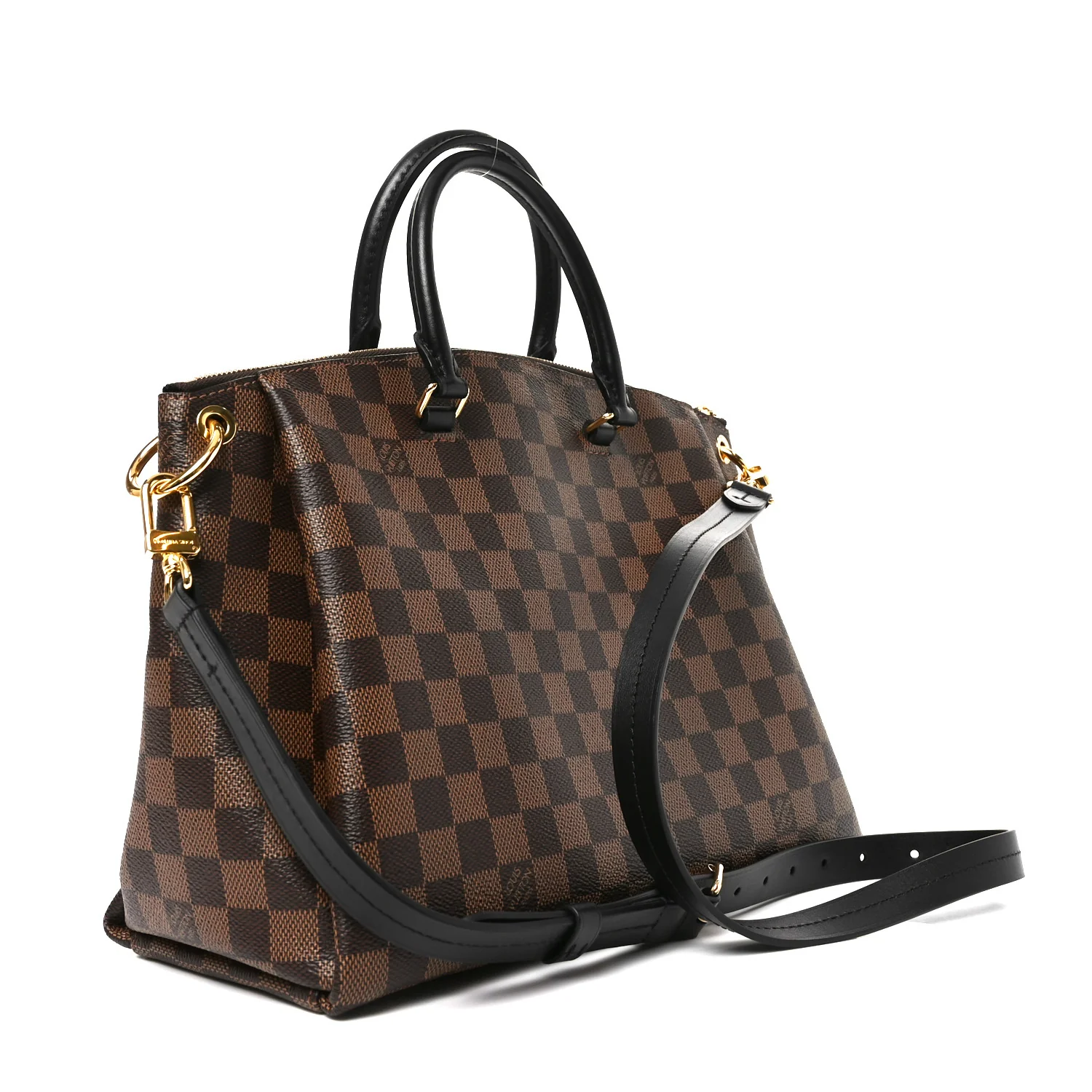 Damier Ebene Odeon Tote MM Black - Image 3