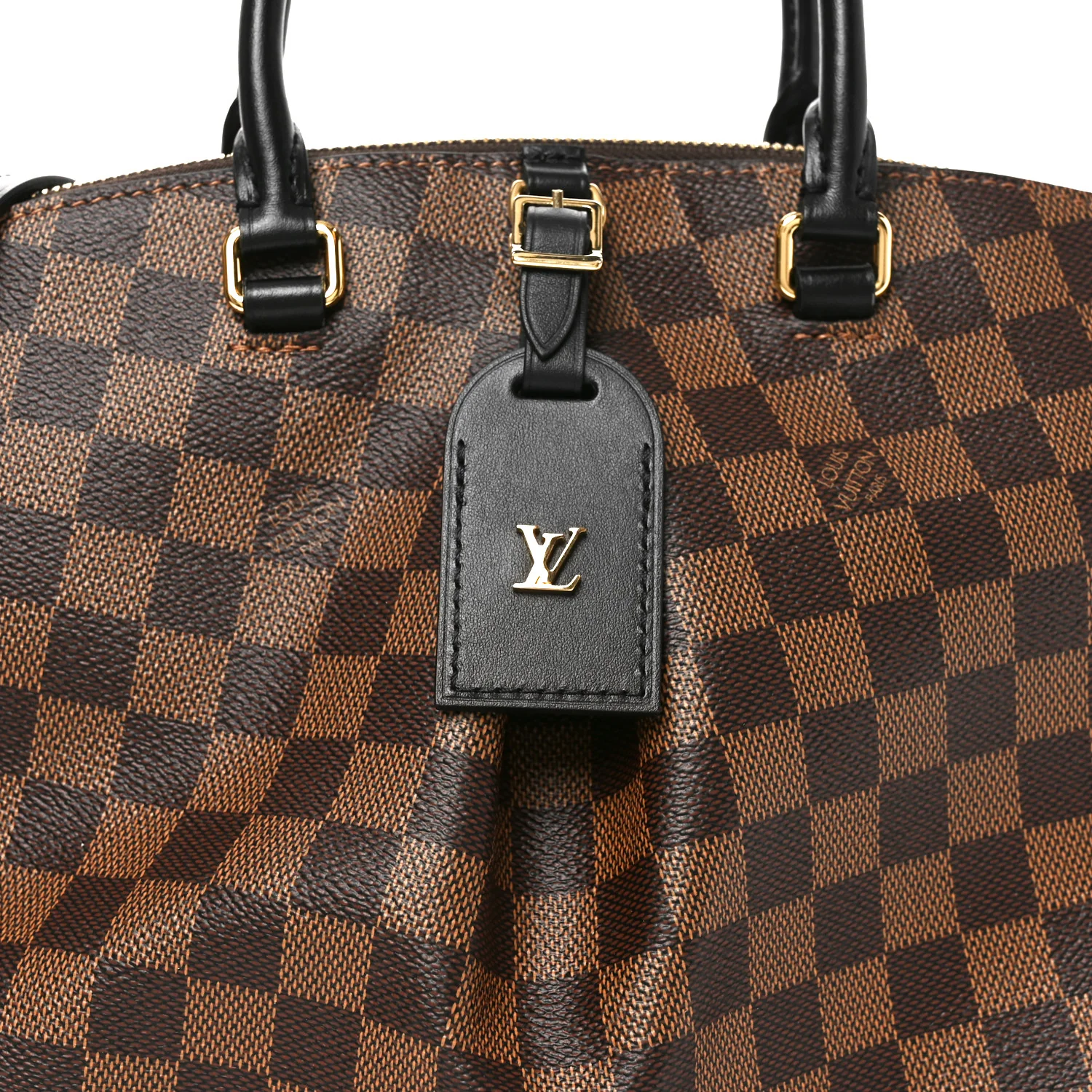 Damier Ebene Odeon Tote MM Black - Image 7