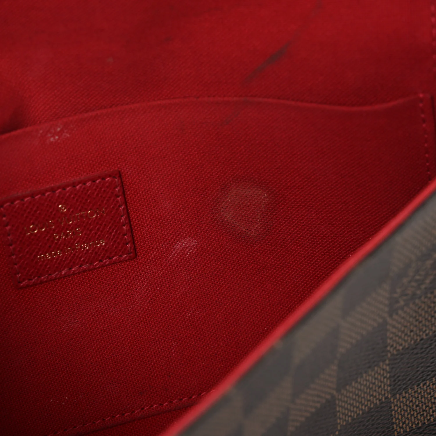 Damier Ebene Pochette Felicie Chain Wallet - Image 11