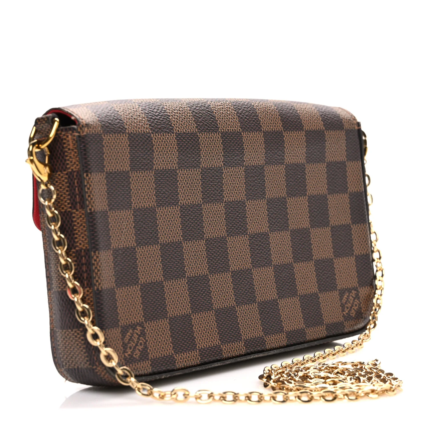 Damier Ebene Pochette Felicie Chain Wallet - Image 3