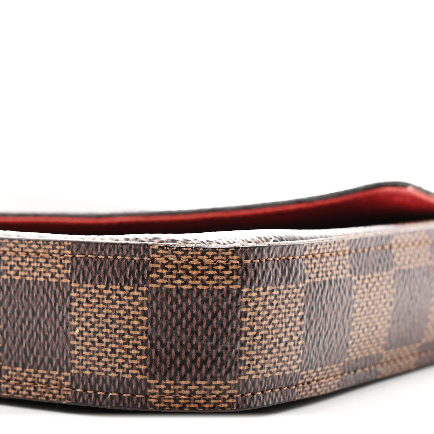 Damier Ebene Pochette Felicie Chain Wallet - Image 12