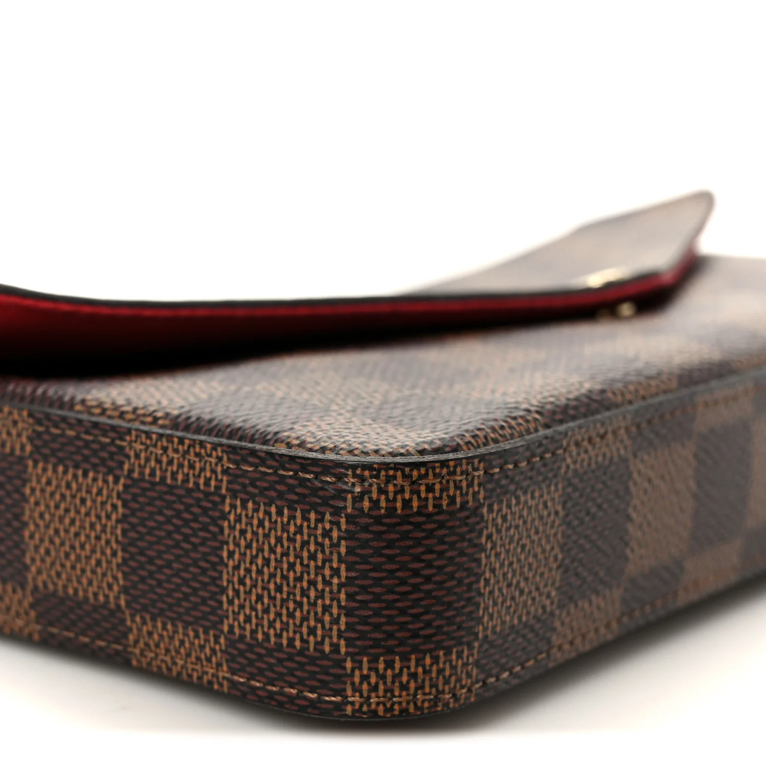 Damier Ebene Pochette Felicie Chain Wallet - Image 13