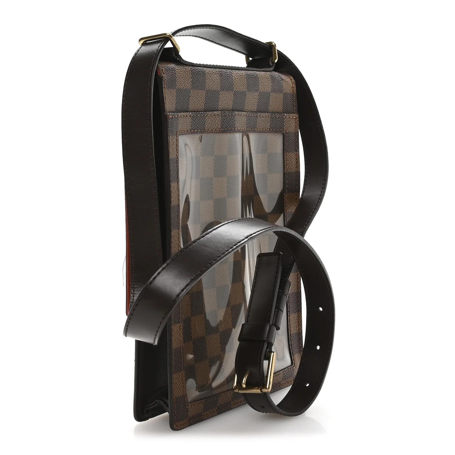 Damier Ebene Portobello Travel Shoulder Bag - Image 3