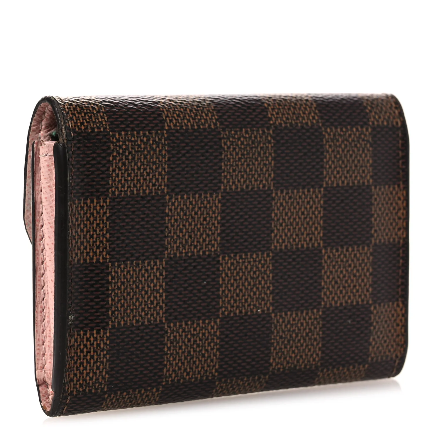 Damier Ebene Rosalie Coin Purse Rose Ballerine - Image 3