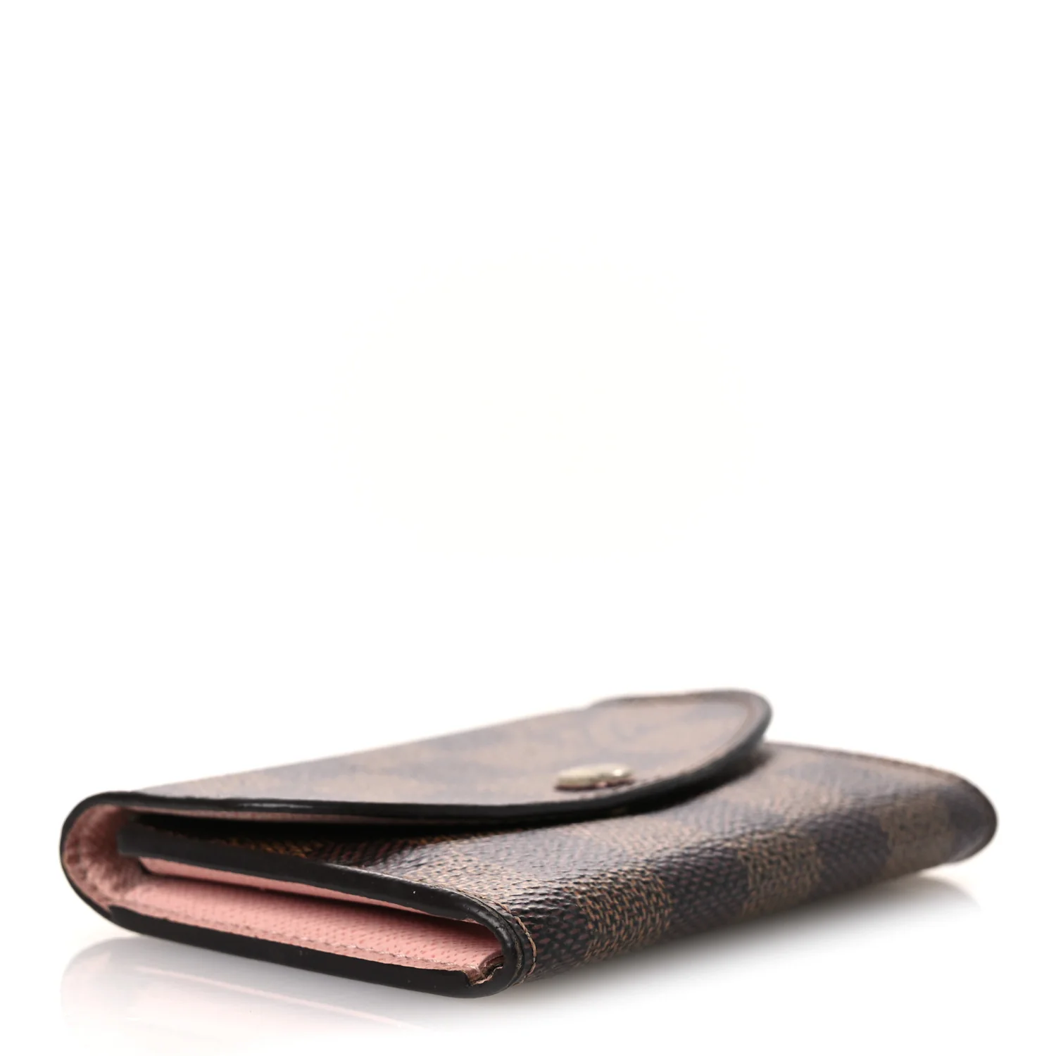 Damier Ebene Rosalie Coin Purse Rose Ballerine - Image 4