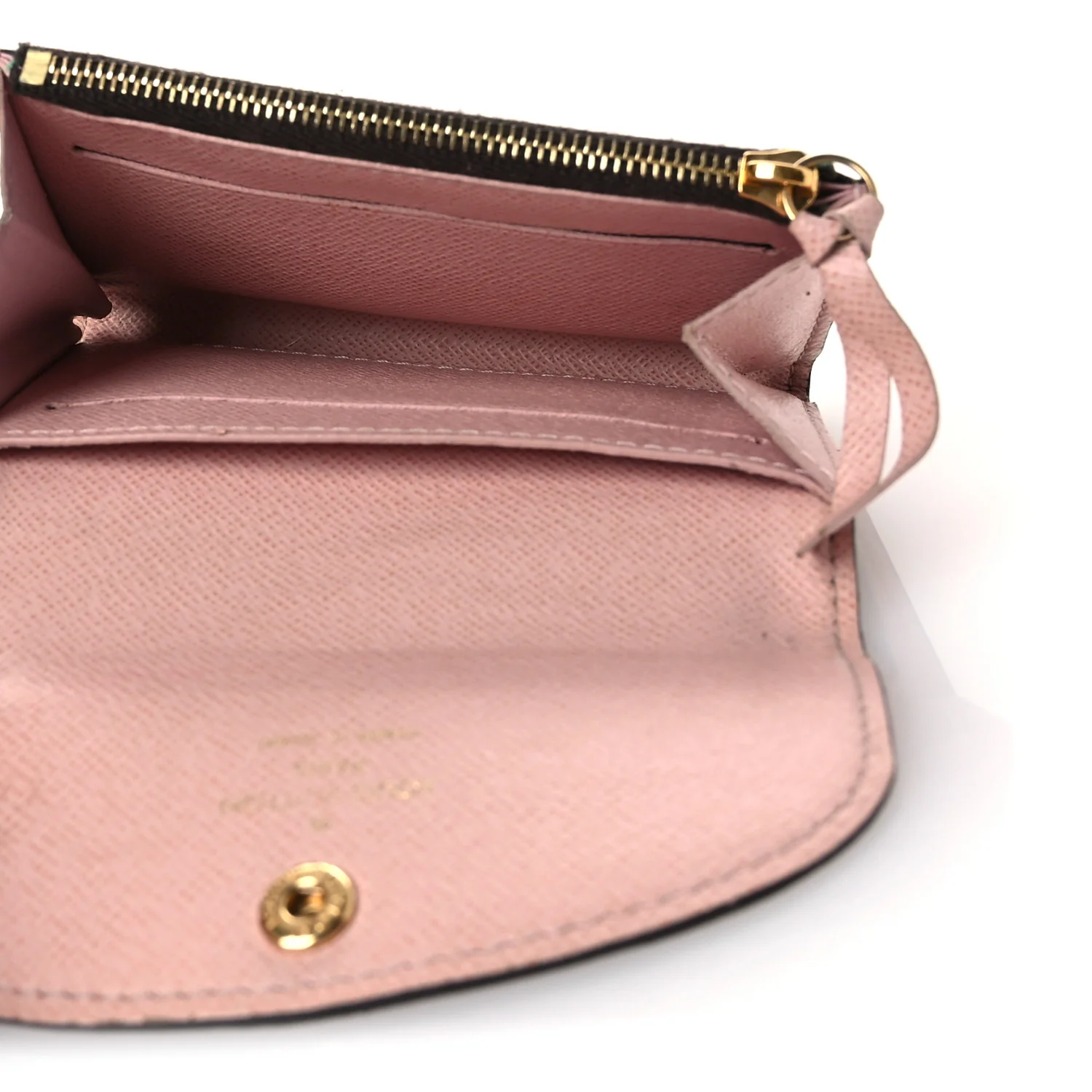 Damier Ebene Rosalie Coin Purse Rose Ballerine - Image 5