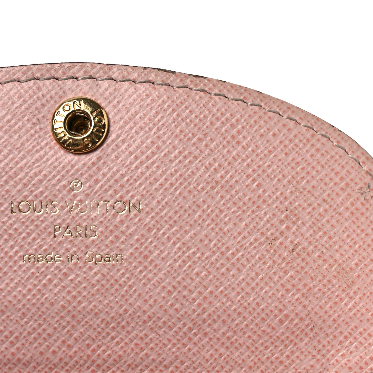 Damier Ebene Rosalie Coin Purse Rose Ballerine - Image 7
