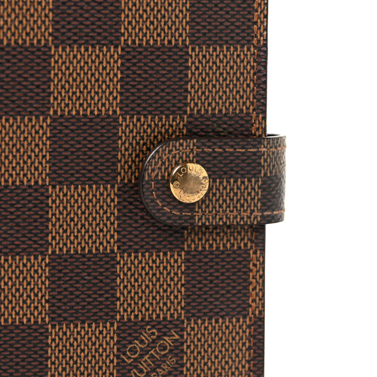 Damier Ebene Small Ring Agenda Cover - Image 7