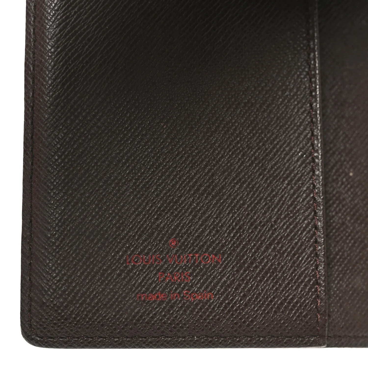 Damier Ebene Small Ring Agenda Cover - Image 6
