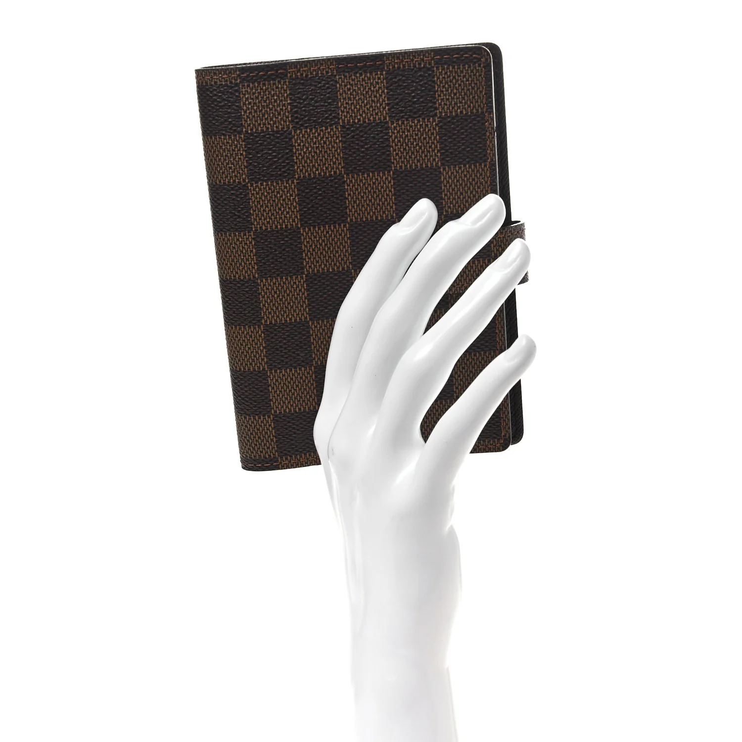 Damier Ebene Small Ring Agenda Cover - Image 2